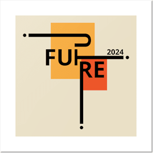 Typography Future 2024 Posters and Art